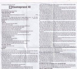 Thuốc Esomeprazol 40 Tv.Pharm điều trị loét dạ dày, trào ngược dạ dày, thực quản (3 vỉ x 10 viên)