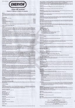 Thuốc Enervon United điều trị thiếu Vitamin C và B (10 vỉ x 10 viên)