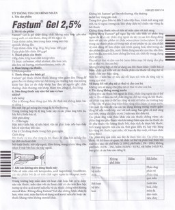 Gel Fastum Menarini giảm đau và kháng viêm cơ xương khớp (30g)