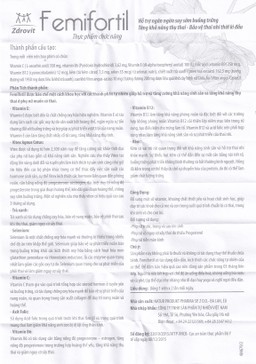 Viên uống Femifortil NP Pharma bổ sung Vitamin, khoáng chất và thảo dược cho phụ nữ mang thai (4 vỉ x 15 viên)