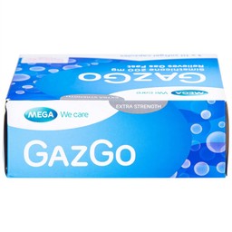 Thuốc GazGo MEGA We care điều trị khó chịu, căng đau, trướng bụng (3 vỉ x 10 viên)