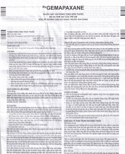 Thuốc tiêm Gemapaxane 4000/0.4ml Italfarmaco dự phòng huyết khối tĩnh mạch (6 bơm tiêm)