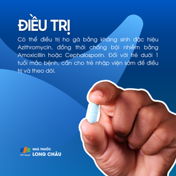 Phương pháp điều trị bệnh ho gà: thuốc kháng sinh và chăm sóc tại nhà