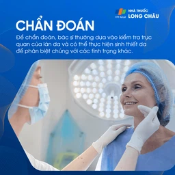 Cách chẩn đoán đồi mồi thường dựa vào khám ngoại khoa da liễu và đánh giá lâm sàng về mức độ và mẫu phân bố của các vết sắc tố