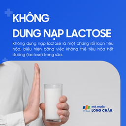 Không dung nạp lactose 1