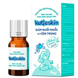 Dầu bạch đàn chanh Kutieskin đuổi muỗi và côn trùng (5ml)