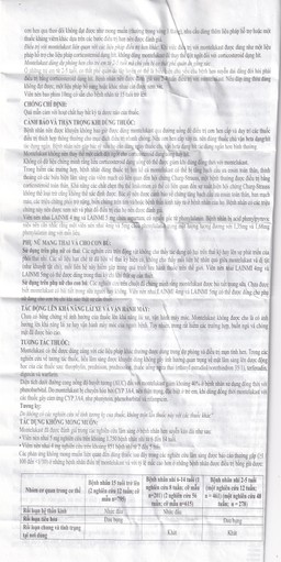 Thuốc Lainmi 4mg Lesvi phòng ngừa và điều trị hen (4 vỉ x 7 viên)