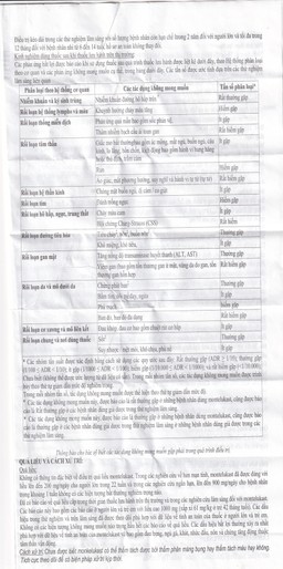 Thuốc Lainmi 4mg Lesvi phòng ngừa và điều trị hen (4 vỉ x 7 viên)