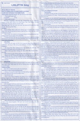 Thuốc Linliptin 5mg Meyer - BPC điều trị đái tháo đường típ 2 (3 vỉ x 10 viên)