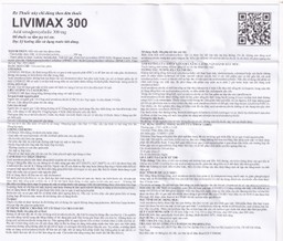 Thuốc Livimax 300 US Pharma điều trị xơ gan ứ mật nguyên phát (3 vỉ x 10 viên)