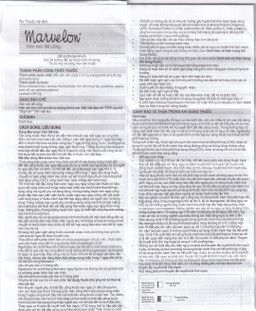 Thuốc tránh thai Marvelon Organon (21 viên)