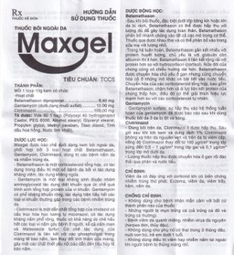 Kem bôi da Maxgel SPM điều trị viêm da, viêm trầy, hăm, nấm da (10g)