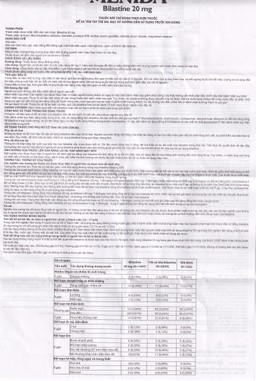 Thuốc Menida 20mg Merap điều trị viêm mũi dị ứng (2 vỉ x 10 viên)