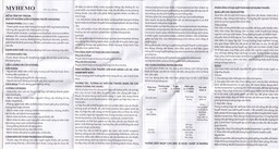 Thuốc Myhemo BRV điều trị dự phòng thiếu sắt và folic acid trong khi mang thai (3 vỉ x 10 viên)