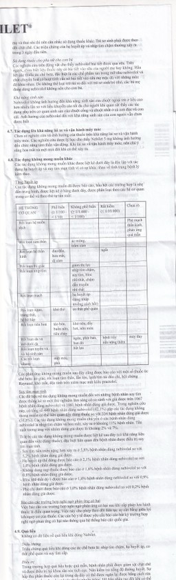 Thuốc Nebilet Nebivolol 5mg Menarini điều trị tăng huyết áp và suy tim mạn tính (2 vỉ x 14 viên)