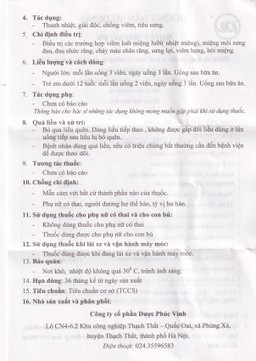 Thuốc Nhiệt Miệng PV điều trị viêm loét miệng, lưỡi và miệng môi sưng đau (5 vỉ x 10 viên)