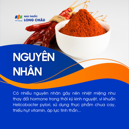 Có nhiều nguyên nhân dẫn đến nhiệt miệng