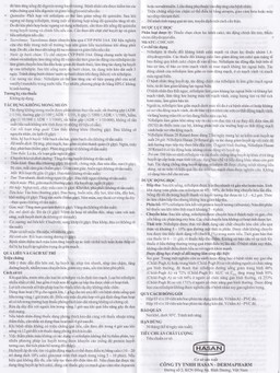 Viên nén Nifedipin Hasan 20 Retard Hasan điều trị tăng huyết áp (10 vỉ x 10 viên)