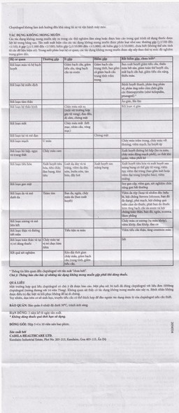 Viên nén Noklot 75mg Cadila phòng ngừa tai biến xơ vữa động mạch (3 vỉ x 10 viên)