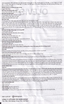 Thuốc nhỏ mắt Olevid Olopatadine 5ml Merap điều trị triệu chứng ngứa mắt của bệnh viêm kết mạc dị ứng