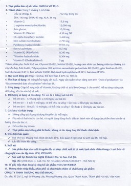 Siro Omega Vit Plus+ Botafarma hỗ trợ tăng khả năng chống oxy hóa, tốt cho não bộ và mắt (100ml)