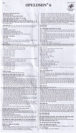 Viên nén Opelomin 6 OPV điều trị giun chỉ, giun lươn (2 vỉ x 2 viên)