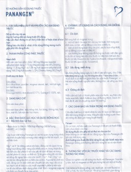 Viên nén Panangin Gedeon bổ sung kali, magnesi dùng trong suy tim (50 viên)