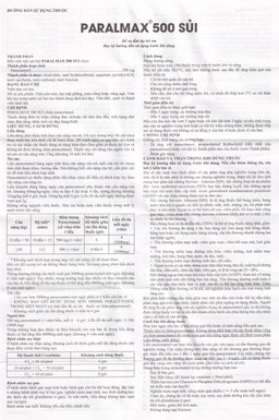 Viên sủi Effer-Paralmax 500 Boston giảm các chứng đau nhẹ đến vừa, đau đầu, đau răng (5 vỉ x 4 viên)