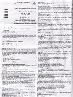 Viên nén Parokey 20mg DaViPharm điều trị trầm cảm, rối loạn ám ảnh cưỡng bức (3 vỉ x 10 viên) 