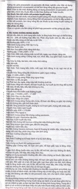 Viên nén Parokey 20mg DaViPharm điều trị trầm cảm, rối loạn ám ảnh cưỡng bức (3 vỉ x 10 viên) 