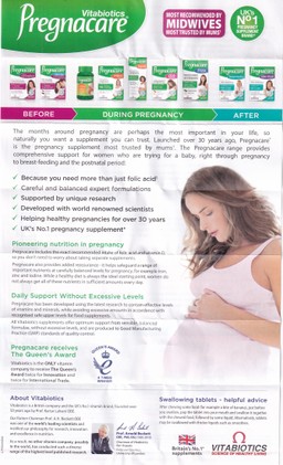 Viên uống Pregnacare Plus Omega-3 Vitabiotics bổ sung Vitamin, Omega-3 và khoáng chất (56 viên)