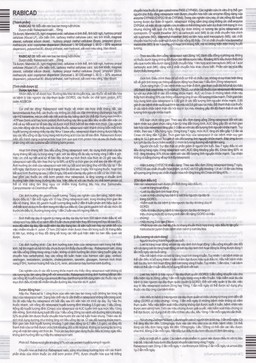 Thuốc Rabicad 20 Cadila điều trị viêm loét dạ dày, tá tràng (1 vỉ x 10 viên)