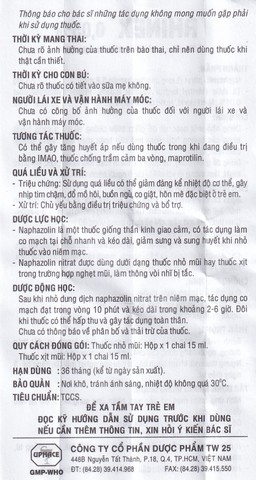 Thuốc nhỏ mũi Rhinex 0.05% Uphace giảm sung huyết, viêm xoang, viêm mũi dị ứng (15ml)