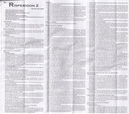 Thuốc Risperidon 2 Hasan điều trị bệnh tâm thần phân liệt (5 vỉ x 10 viên) 