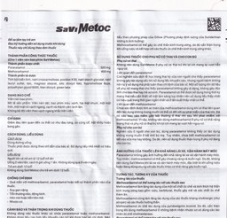 Thuốc SaViMetoc giảm đau do co thắt cơ (3 vỉ x 10 viên)