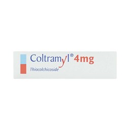 Thuốc Coltramyl 4mg Roussel điều trị hỗ trợ đau do co cứng cơ bắp cấp tính (1 vỉ x 12 viên)