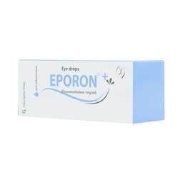 Thuốc tra mắt Eporon điều trị viêm mí mắt, viêm kết mạc (5ml)