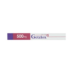 Thuốc Getzlox 500mg Getz điều trị nhiễm khuẩn (1 vỉ x 10 viên)