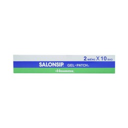 Cao dán - gel Salonship giảm đau, kháng viêm do bầm tím, bong gân (10 gói x 2 miếng)