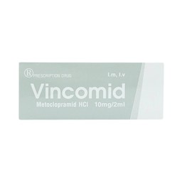 Thuốc tiêm Vincomid 10mg/2ml Vinphaco dự phòng nôn và buồn nôn hậu phẫu, do xạ trị (2 vỉ x 5 ống x 2ml)