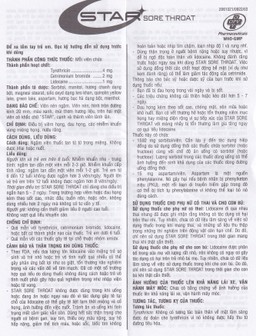 Viên ngậm Star Sore Throat OPV không đường điều trị đau họng, viêm họng (2 vỉ x 12 viên)