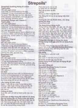 Viên ngậm Strepsils Cool Reckitt Benckiser điều trị viêm họng (2 vỉ x 12 viên)