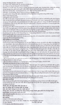 Thuốc Sunapred 20mg Donaipharm chống viêm, chống dị ứng (30 viên) 