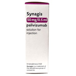 Dung dịch tiêm Synagis 50mg/0.5ml Astrazeneca điều trị để phòng ngừa bệnh đường hô hấp