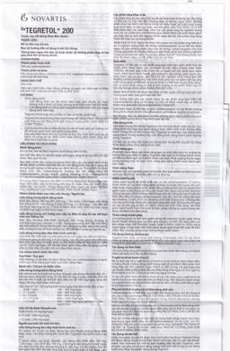 Thuốc Tegretol 200 Novartis điều trị bệnh động kinh (5 vỉ x 10 viên)