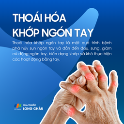 Thoái hóa khớp ngón tay 1