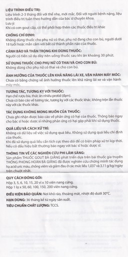 Thuốc Gout Bà Giằng điều trị gout, giảm acid uric, trị khớp do lắng đọng urat, viêm khớp (60 viên)