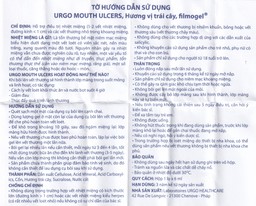 Gel bôi miệng Urgo Mouth Ulcers 6ml hỗ trợ trị nhiệt miệng, loét miệng