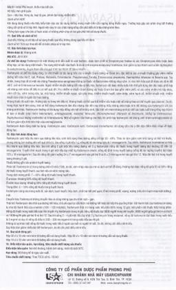 Thuốc Usarmicin Tablets 500 UsarichPharm điều trị nhiễm khuẩn đường tiết niệu (2 vỉ x 10 viên)