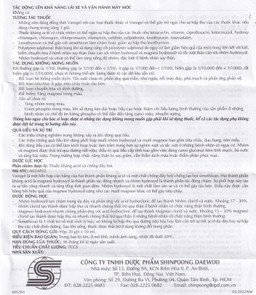 Hỗn dịch uống Varogel Shinpoong Deawoo điều trị viêm loét dạ dày, tá tràng (20 gói x 10ml)